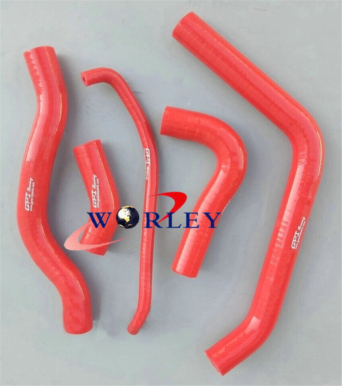 RED Silicone Radiator Hose for Honda CBR600F3 (1995-1998)