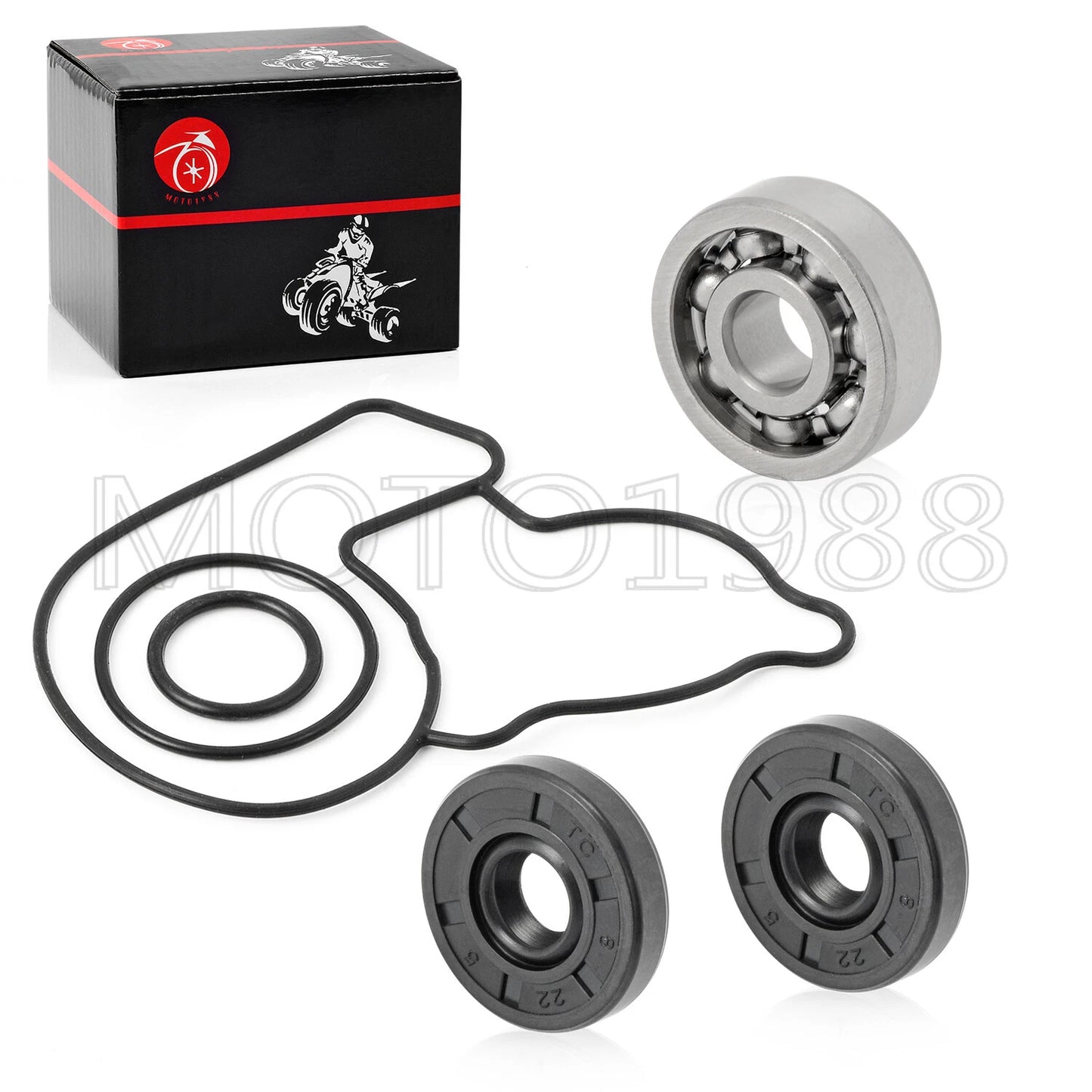 Water Pump Seal O-ring Rebuild Kit for Kawasaki KX250F (2005–2019)