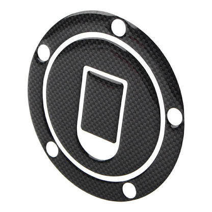 Carbon Fiber Look Fuel Gas Tank Cap Pad for Kawasaki Ninja ZX-10R/6R/9R (2004-2005)