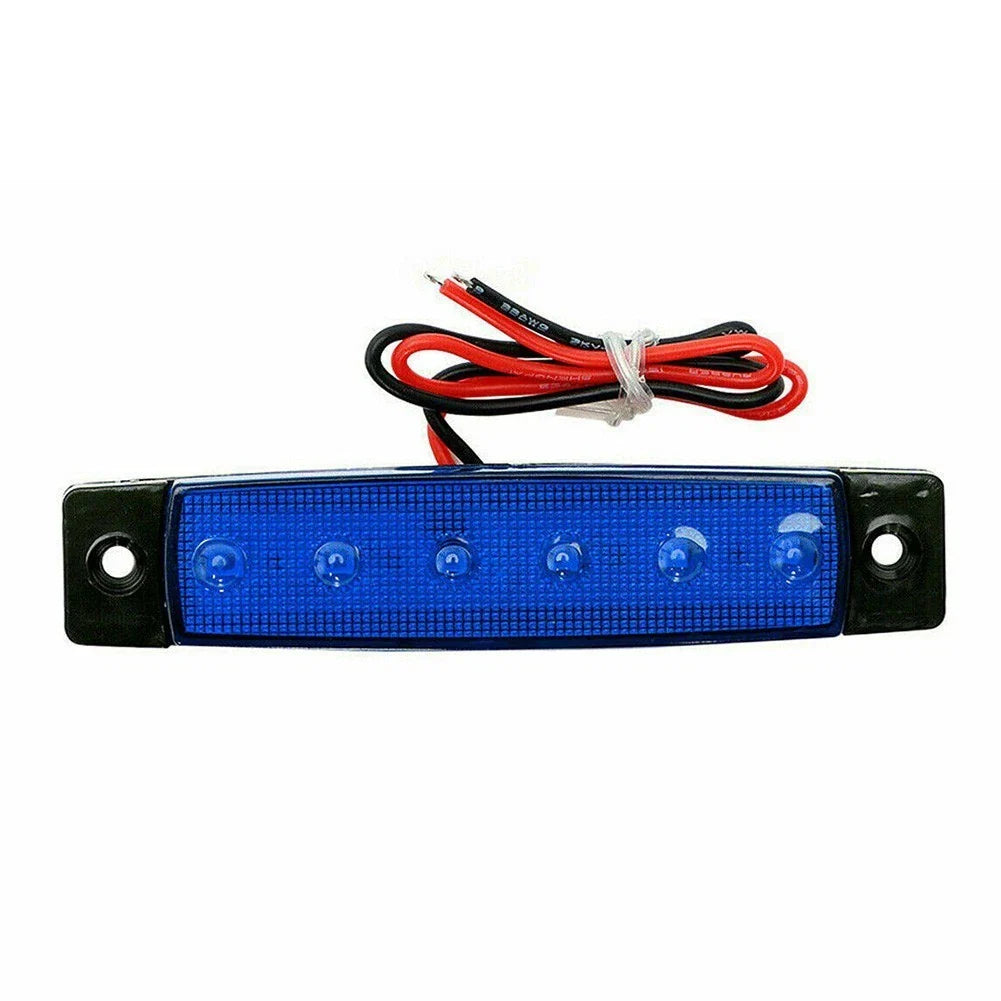 Boat Deck Lights 12 Pcs 12V-24VDC 75mm x 20mm x 5mm ABS Housing