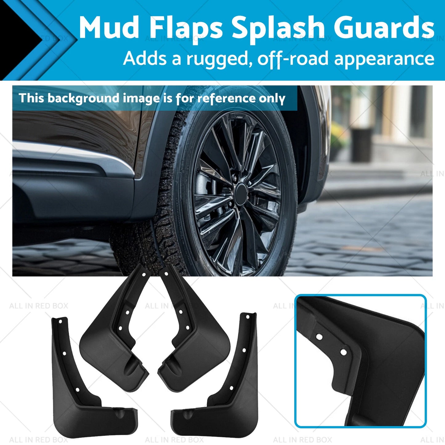 Mud Flaps Splash Guards for Kia Carnival KA4 Series (2020-2023)