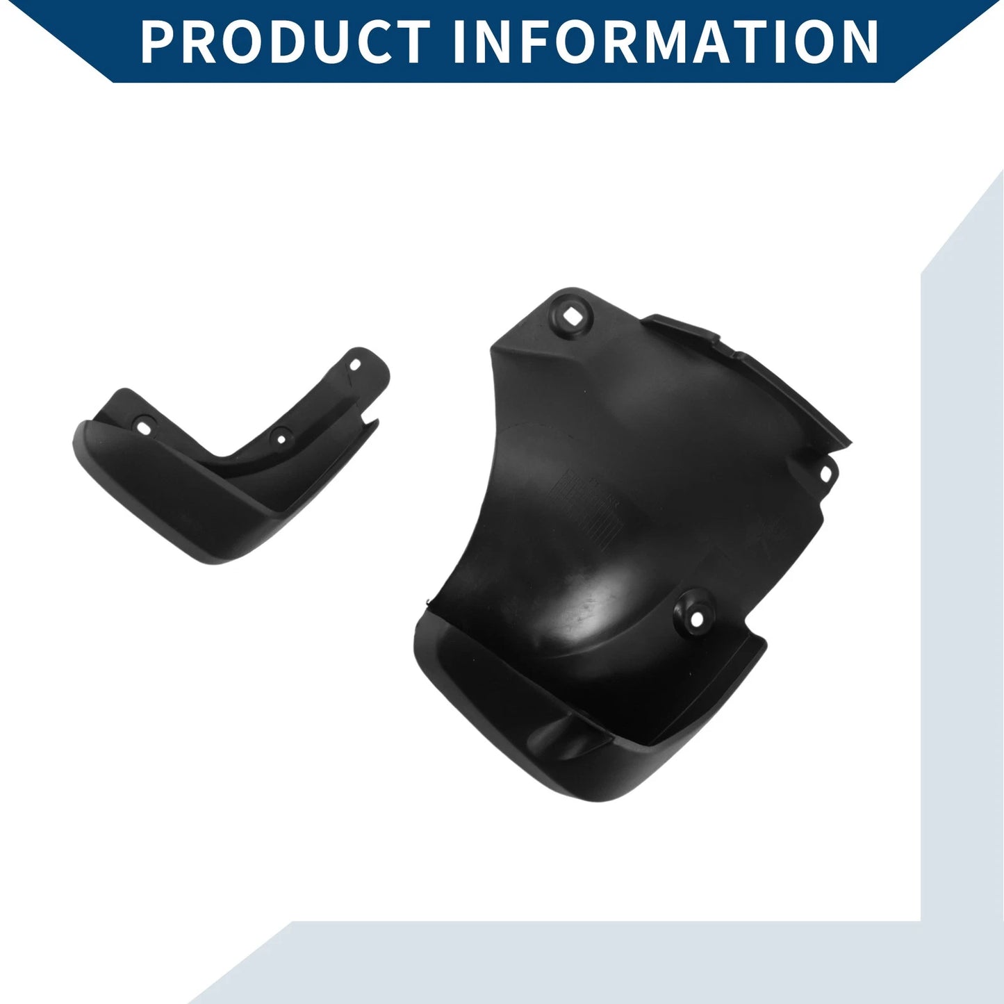 Mud Flaps Splash Guards 1 Set for Honda BRV (2015-2021)