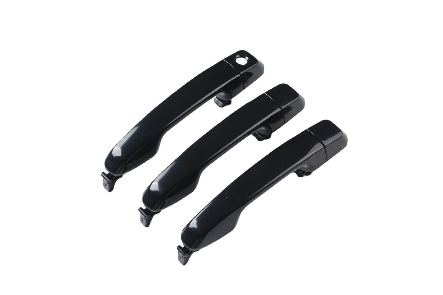 4Pcs Outer Door Handle Black for Toyota Prado J150 (2009-2020)