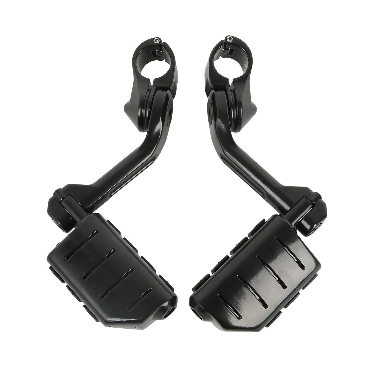 1 1/4" Highway Bar Engine Guard Footpegs for Harley Touring