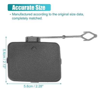 Rear Right Bumper Tow Hook Cover for BMW X5 2007-2010 (2 x Covers)