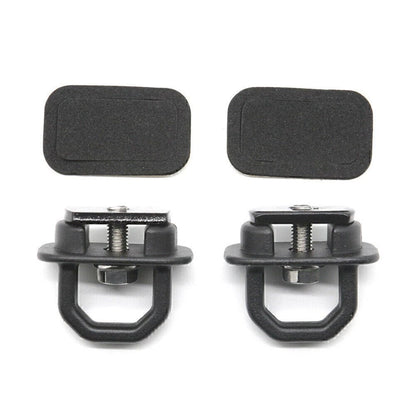 Tie Down Anchors Hooks for Chevy Silverado Pickup Trucks Black