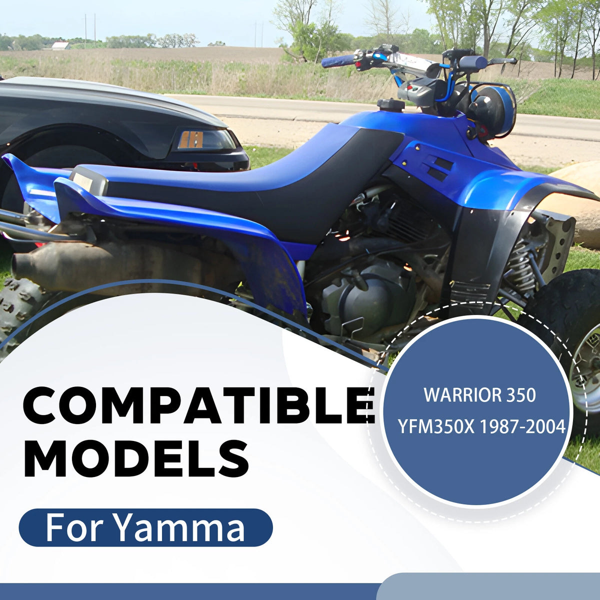 Warrior 350 Crankshaft Piston Top End Rebuild Kit for Yamaha YFM350X (1987-2004)