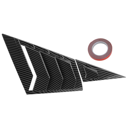 Front Window Louver Vent Cover Trim for Honda Civic (2011-2015)