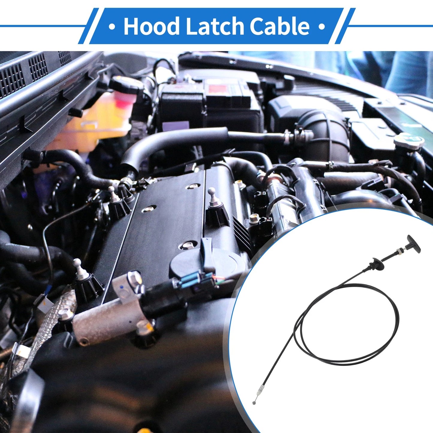 Hood Release Cable for Mazda Protege (1999-2003)