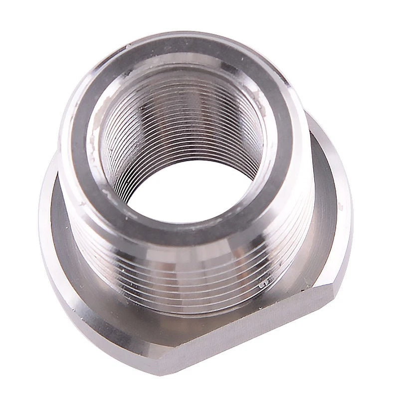 Stainless Steel Oil Filter Adapter 1/2-28 to 3/4-16 for Automotive (N/A)