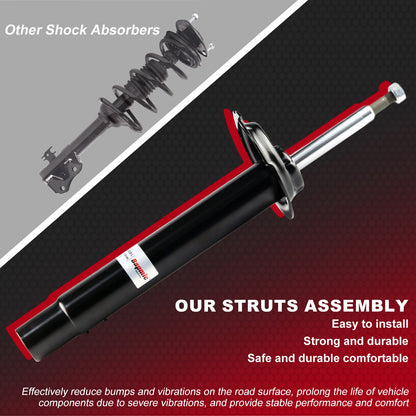 Front Left & Right Shock Absorbers for BMW 3 Series E46 (1998-2006)