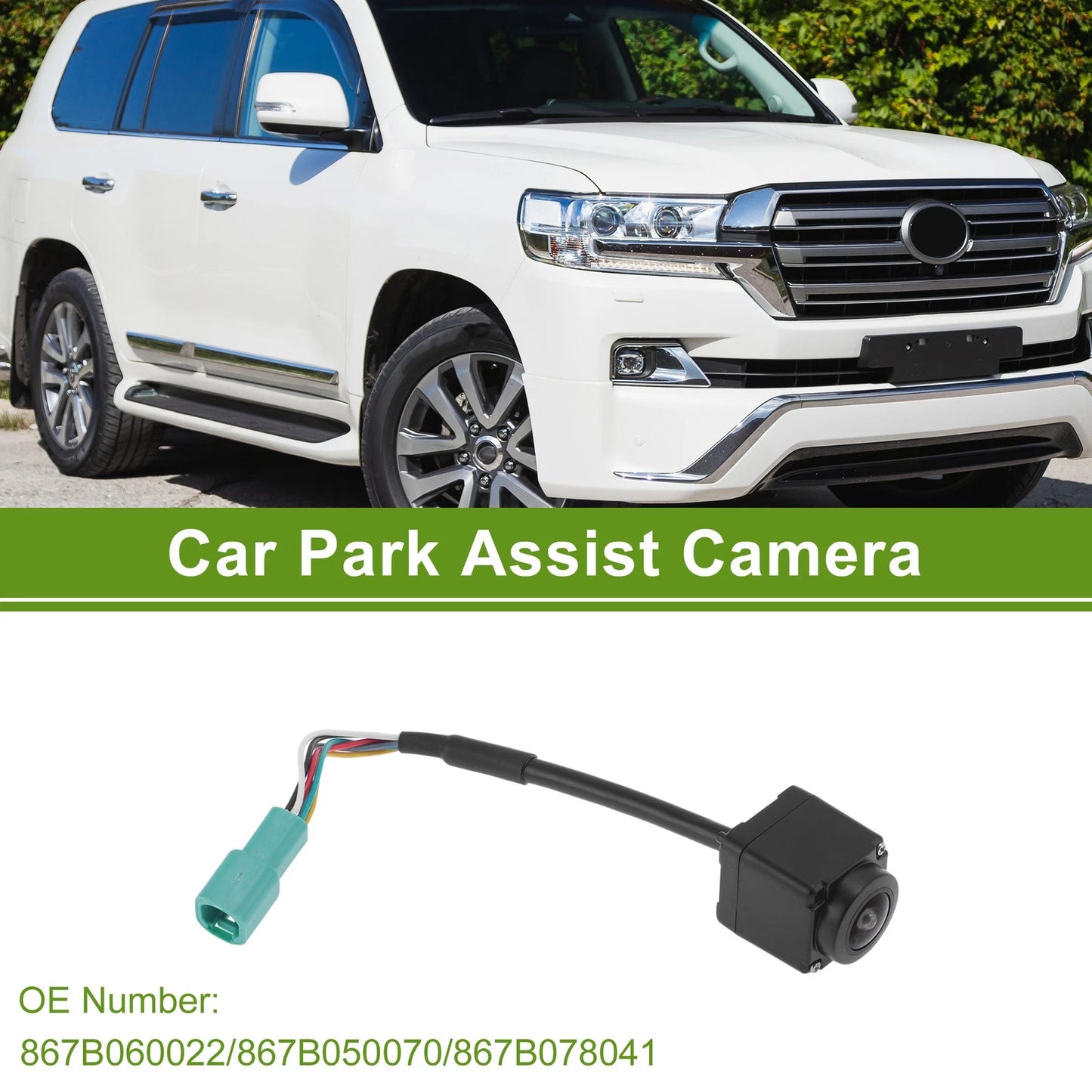 Car Camera Rear View Backup Reverse Camera for Toyota Land Cruiser (2017-2021)