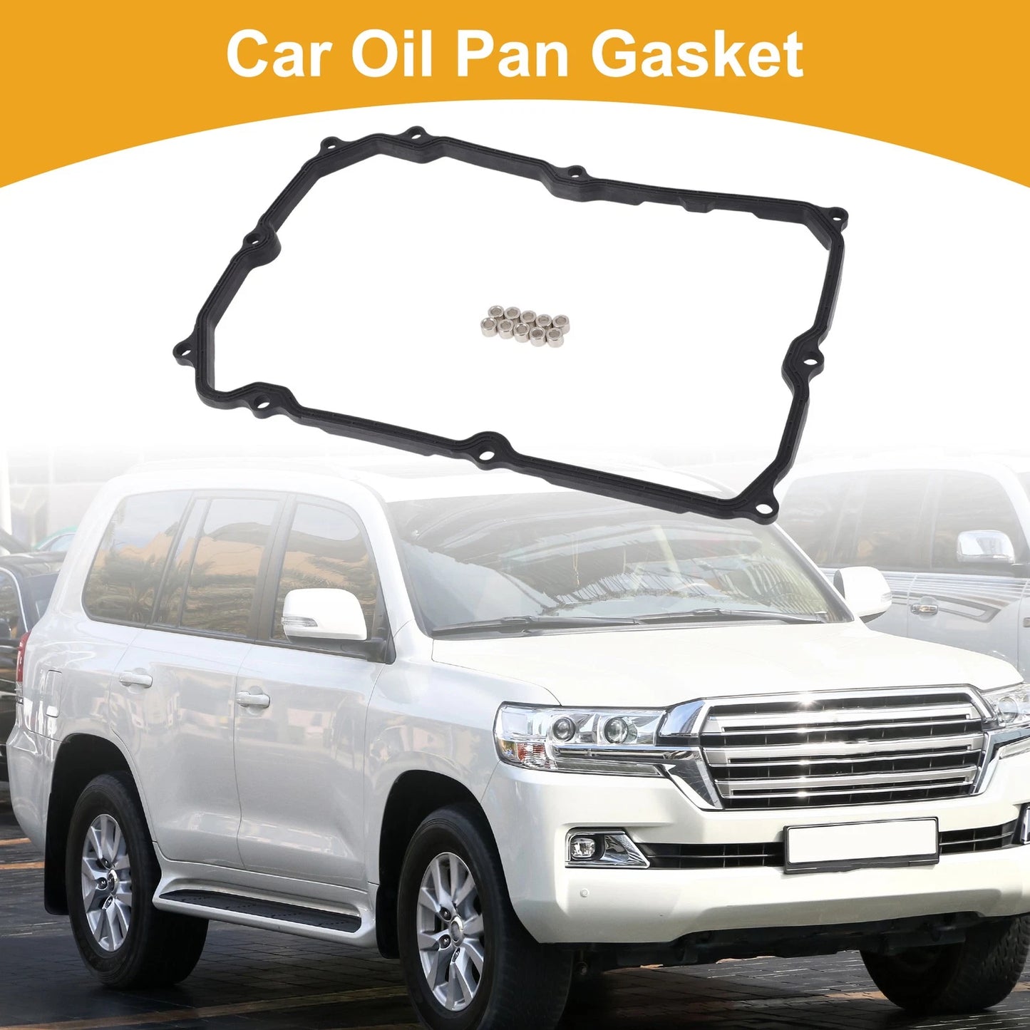 Transmission Filter Oil Pan Gasket for Toyota Land Cruiser (2015–2015)