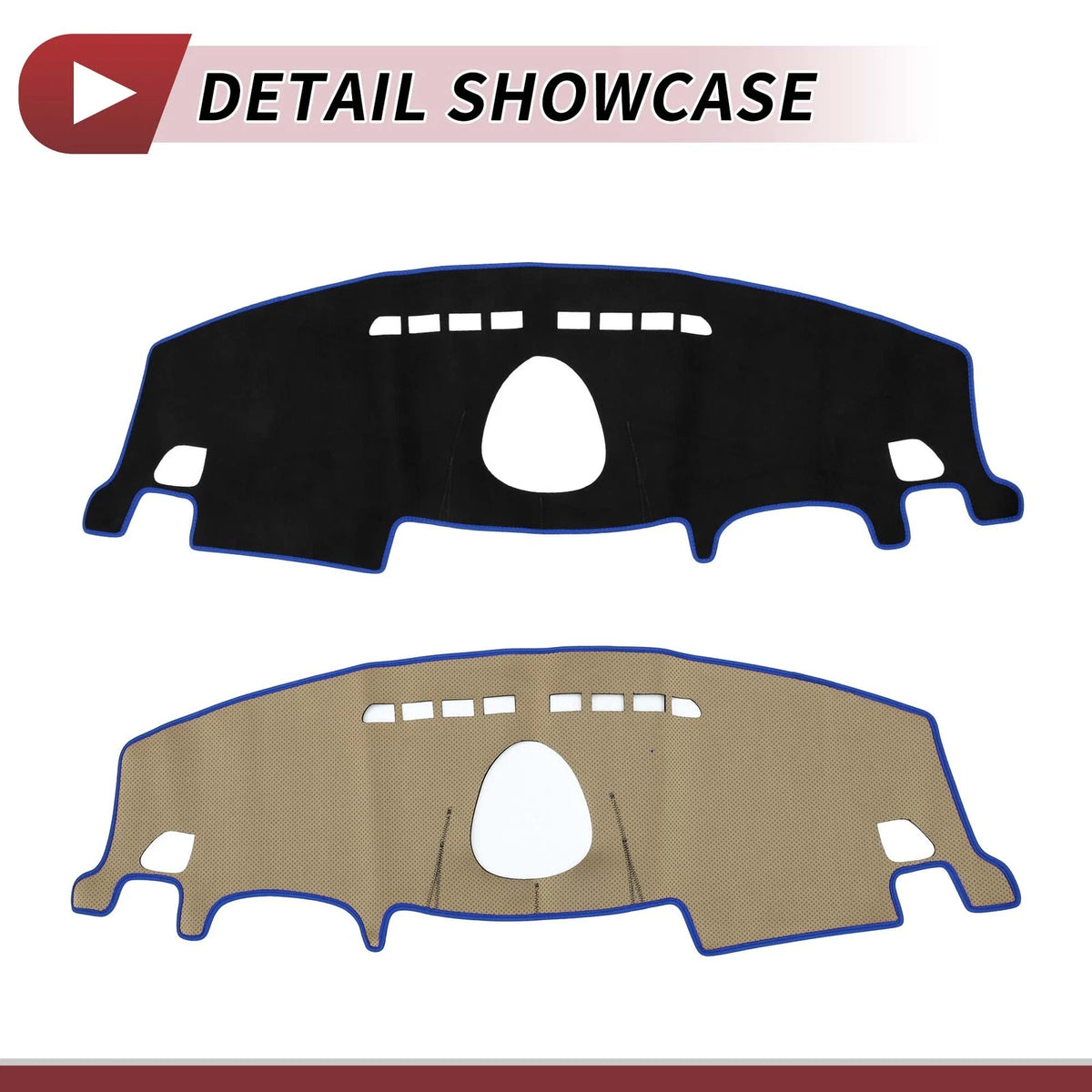 Dashboard Cover Mat for BMW Mini Clubman 2015-2024 Sun Protector Black Blue
