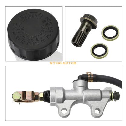 Rear Brake Master Cylinder for Yamaha Raptor 660R (2001–2005)