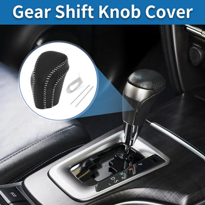 Gear Shift Knob Cover Carbon Fiber Pattern for Toyota Camry (2018–2024)