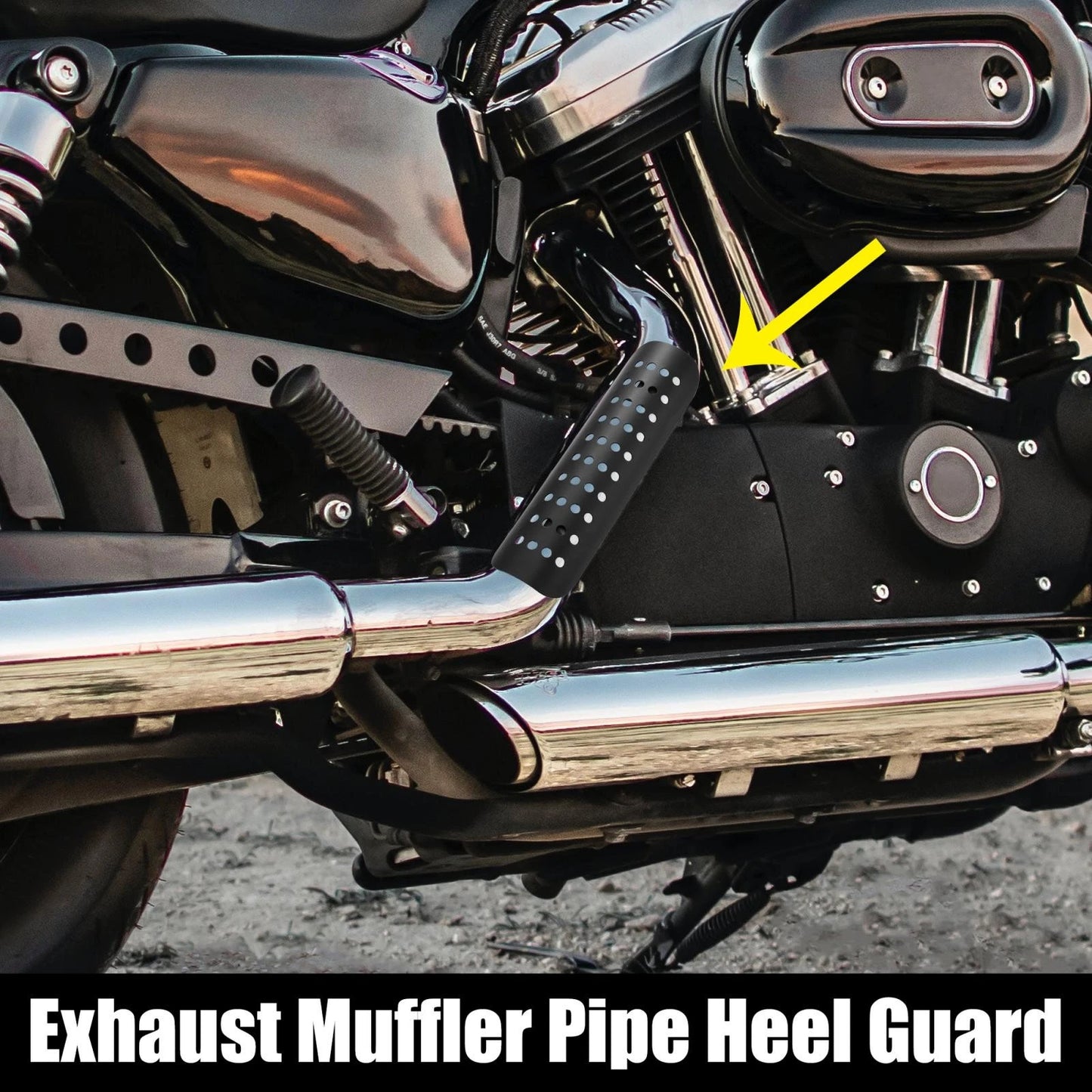 Exhaust Heat Shield for Harley Motorcycle
