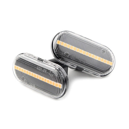 Dynamic Clear LED Side Marker Light for Smart Fortwo W453 (2015-2023)