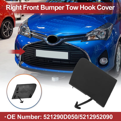 Right Front Tow Hook Cover for Toyota Yaris (2012-2014)