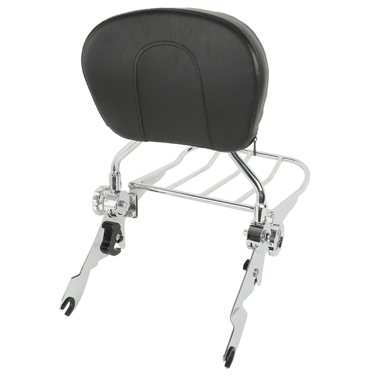 Backrest Sissy Bar Luggage Rack for Harley Touring Electra Glide (2009-2025)