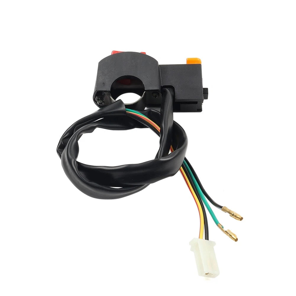 12V Universal Handlebar ON/OFF Switch 7/8" for Motorcycle Scooter Pit Bike