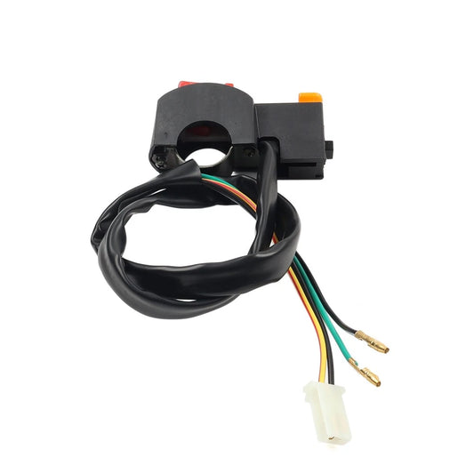 12V Universal Handlebar ON/OFF Switch 7/8" for Motorcycle Scooter Pit Bike