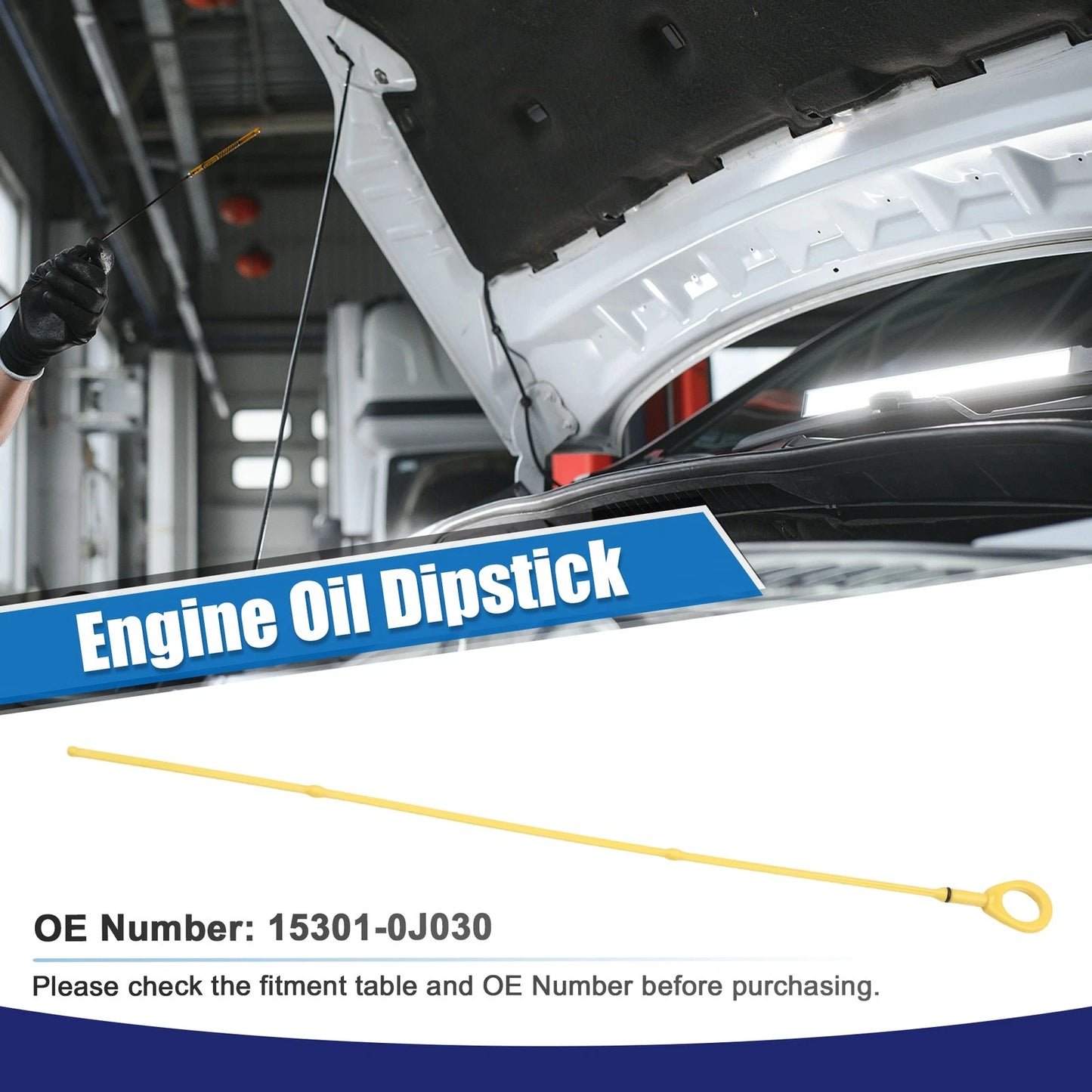 Engine Oil Level Indicator Dipstick for Toyota Yaris (2001–2005)