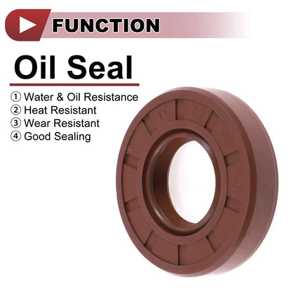 Oil Seal / 22x47x10mm / Seal Ring Rotary Shaft Seal FKM Rubber for Make Model