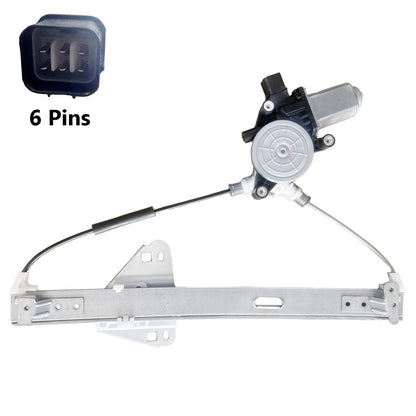 Rear Right Window Regulator 6 Pins Motor for Honda Accord CL (2003–2008)