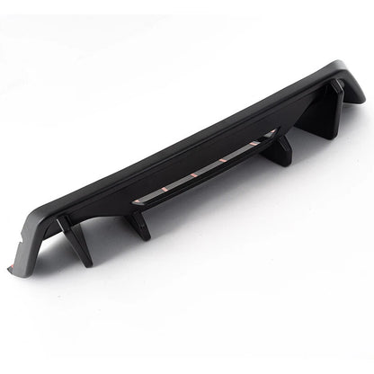 Matte Black Rear Bumper Diffuser for Ford Mustang GT S650 (2024-2025)