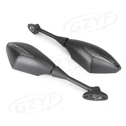 Rearview Mirrors with LED Turn Signal for Honda CBR 600RR 1000RR (2003-2023)