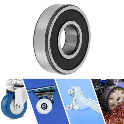 Deep Groove Ball Bearings 25x62x17mm for Scooter Skateboard Wheel