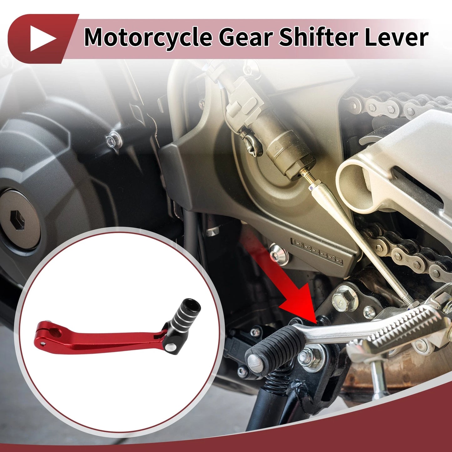 Motorcycle Gear Shifter Lever for Honda CRF150F (2003–2017)