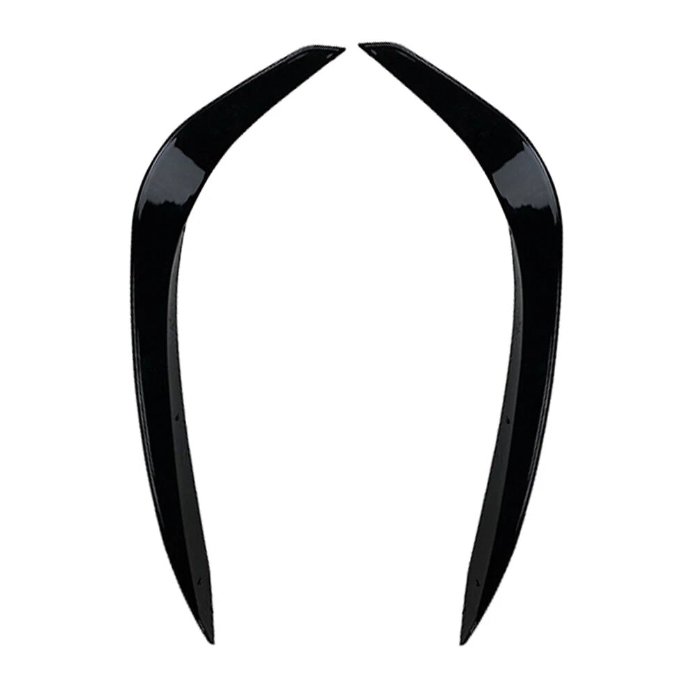 Gloss Black Front Bumper Lip Splitter for Mercedes Benz C-Class (2022-2023)