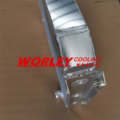 3 Row Aluminum Radiator + Fan for Datsun 180B (1971-1976)