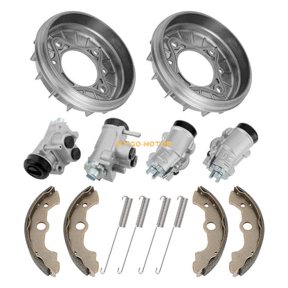 Front Brake Drum with 4 Wheel Cylinders for Honda Rincon (2003–2005)
