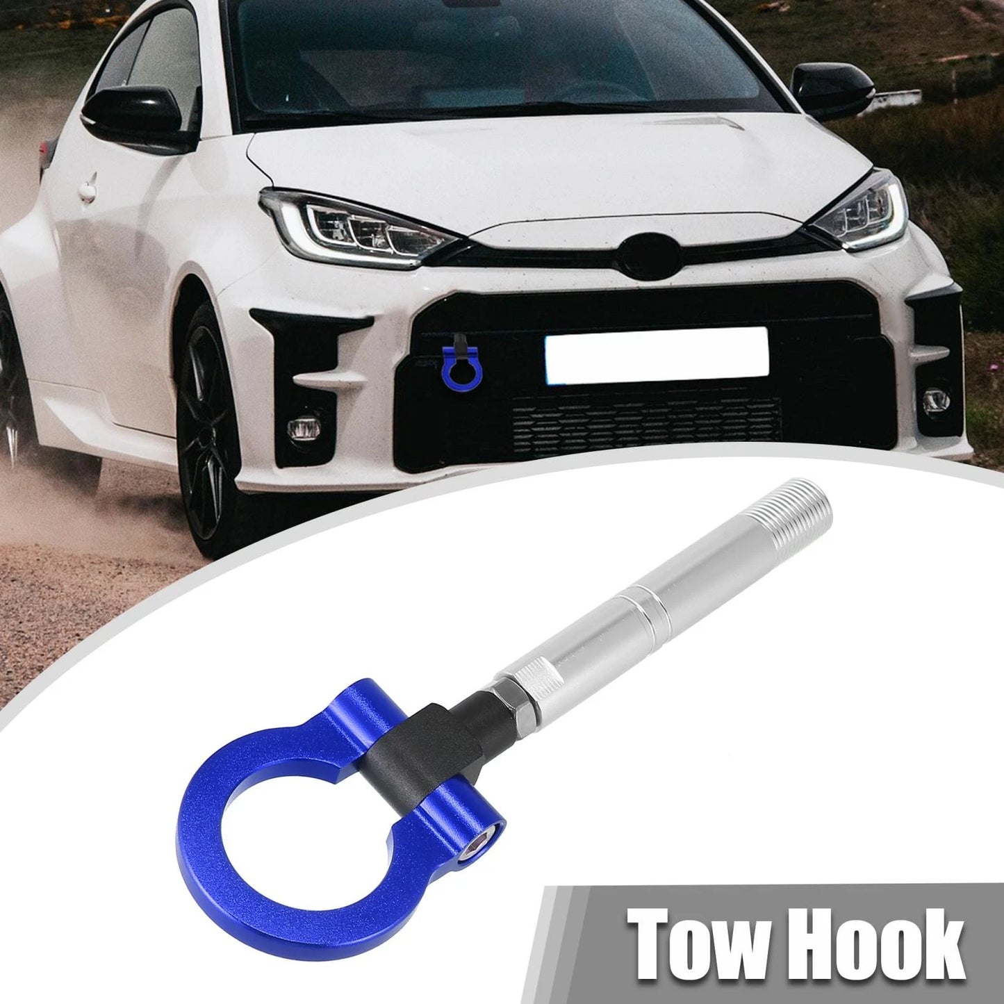 Tow Hook Trailer Ring for Toyota Avanza (2012-2023) - Blue Racing Accessory