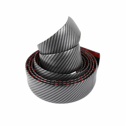 3CM1M Car Sticker Carbon Fiber Rubber Door Sill Protector Edge Guard Strip