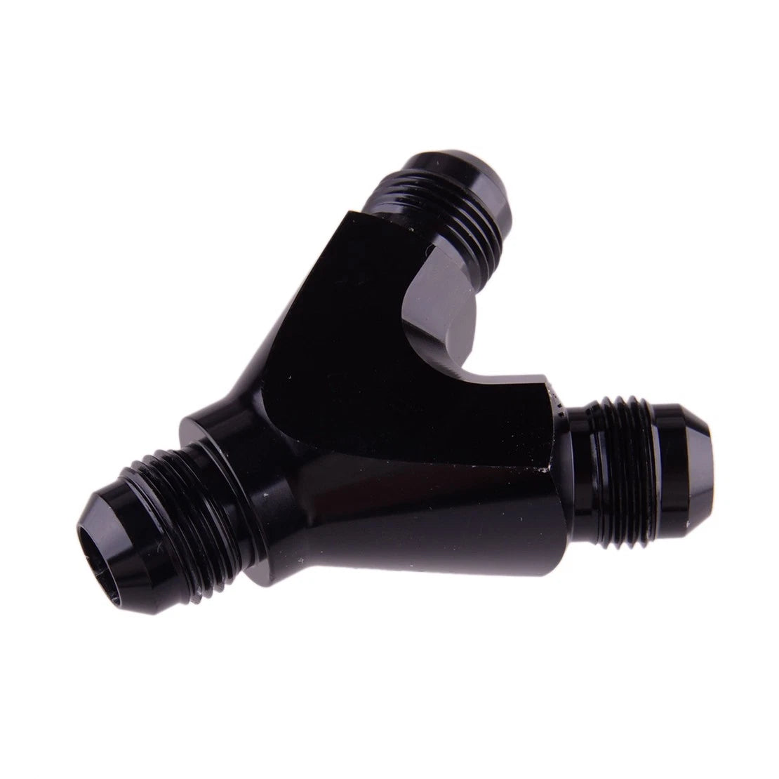 3-Way Y Block Fuel Fitting Junction Coupler Adapter for Car 8AN