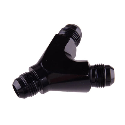 3-Way Y Block Fuel Fitting Junction Coupler Adapter for Car 8AN