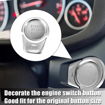 Start Stop Button Cover Sticker for BMW 2 3 4 5 6 7 X1 X3 (2014-2023)
