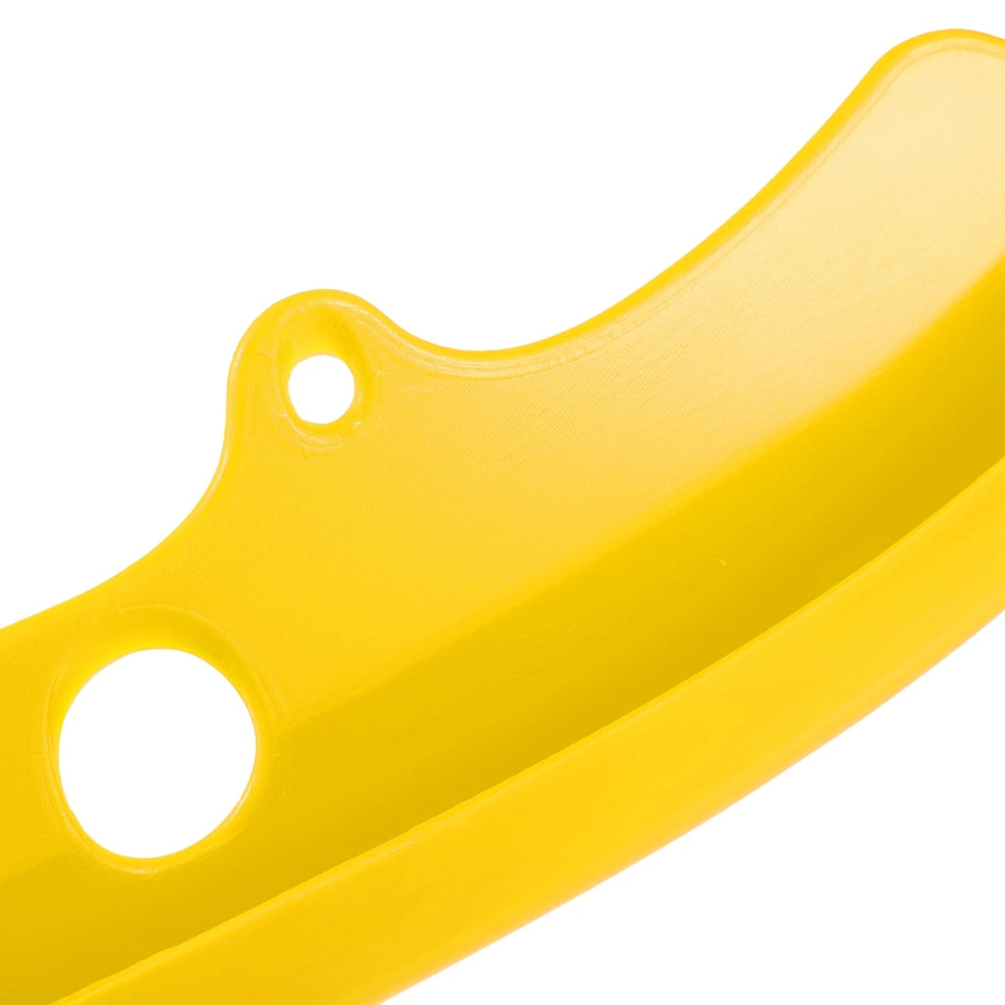 1 x Pair Front Bumper Lip Splitter Protector Yellow for Dodge Challenger
