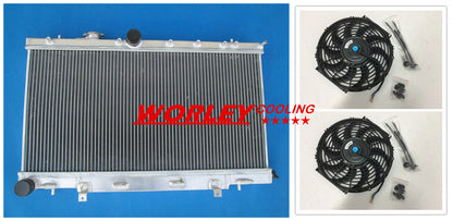 42mm Alloy Radiator + Fans for Subaru Impreza GDA GDB (2003-2007)