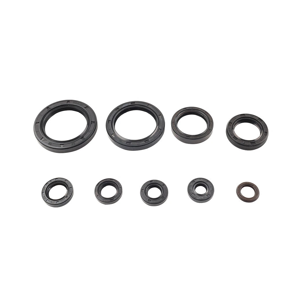 9 x Engine Oil Seal Kit for Honda CRF250R (2010-2017)