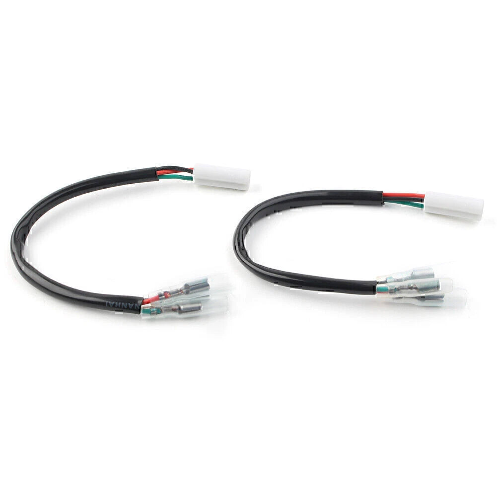 3-Wire Front Turn Signal Y-Adapter for Yamaha R1 R3 FZ07 FZ09 (2015-2023)