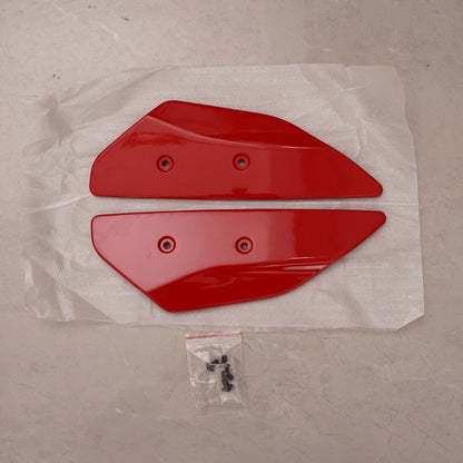 2 x Rear Wing Spoiler Side Winglets for Corvette C8 Z51 Z06 E-Ray (2020-2025)