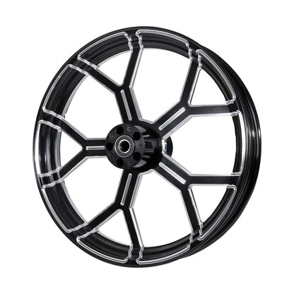 18" x 3.5" Front Wheel Rim & Dual Disc Hub for Harley Touring (1997-2021)