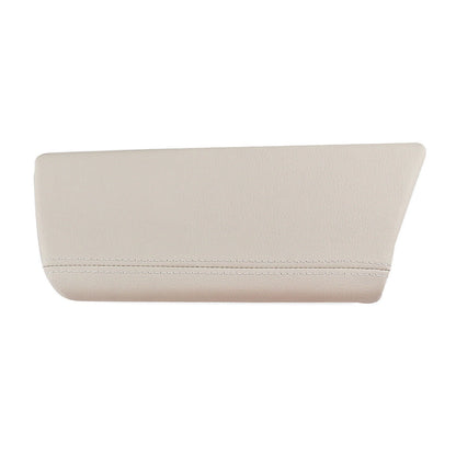 White Leather Center Console Cover for BMW 5 Series F10 F11 F18 (2010-2017)