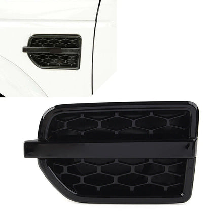 Black Left Front Grille Air Intake Vent for Land Rover LR4 (2010-2016)