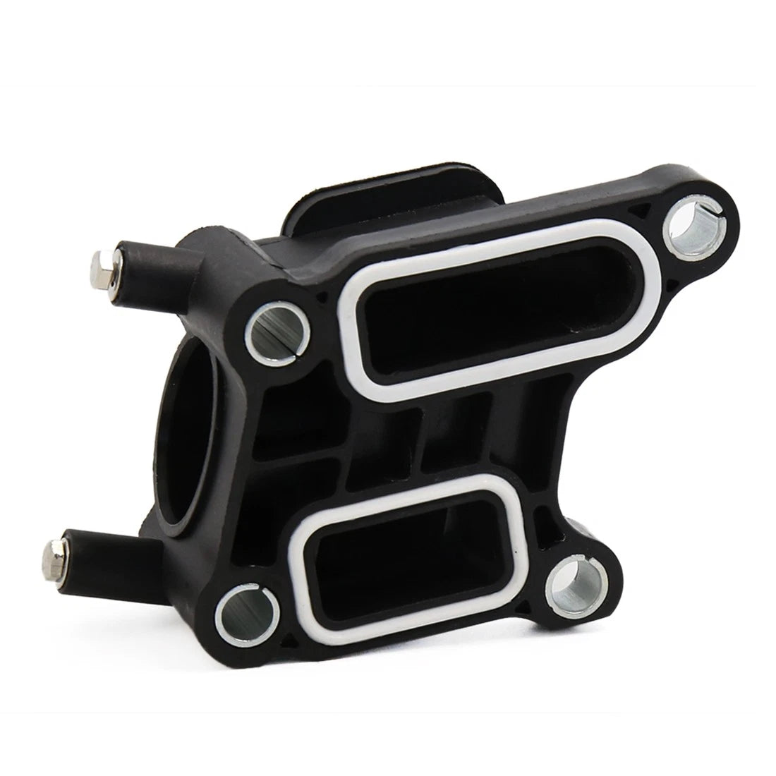 Black Thermostat Housing Coolant Outlet for Chrysler